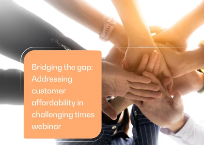 Bridging the gap Addressing customer affordability in challenging times webinar
