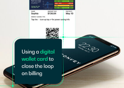 Power in their pockets. Using a digital wallet card to close the loop on billing reminders, payments, and autopay enrollment