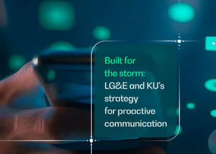 Watch on-demand: Built for the storm: LG&E and KU's strategy for proactive communication with Convey
