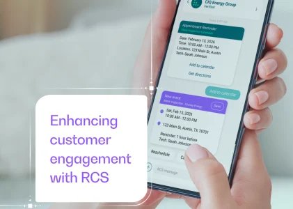 Enhancing customer engagement with RCS messaging