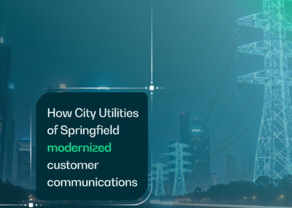 How City Utilities of Springfield modernized customer communications with SMS and voice messaging