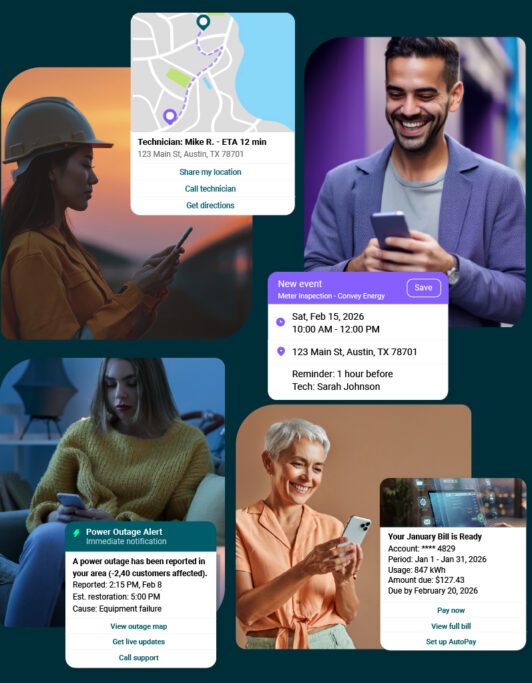 Convey the Engagement OS for utilities and regulated industries common use cases