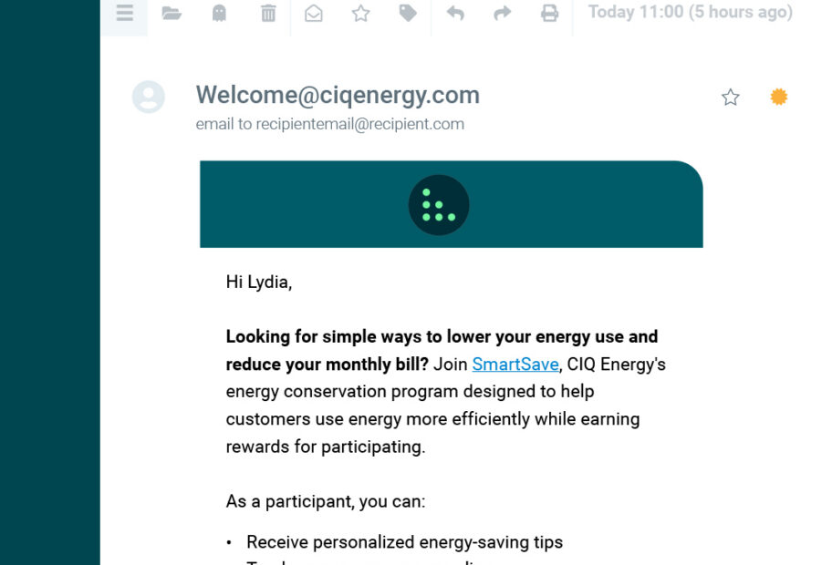 Municipal utilities lower usage and bills messaging for better engagement