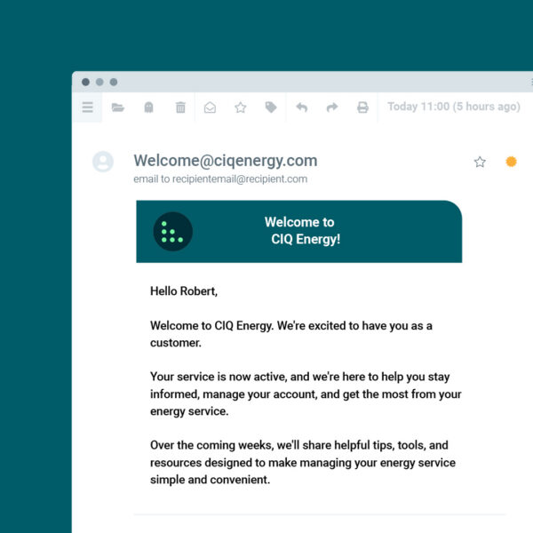 Municipal utilities customer onboarding messaging for better engagement