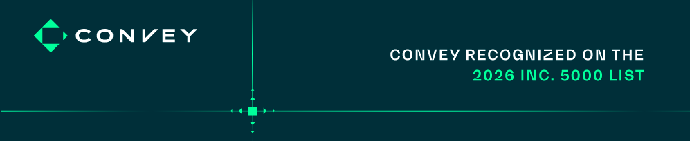 Convey recognized on the 2026 Inc. 5000 list of America's fastest-growing private companies