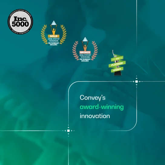 Award-winning innovation: How recognition reflects Convey’s momentum