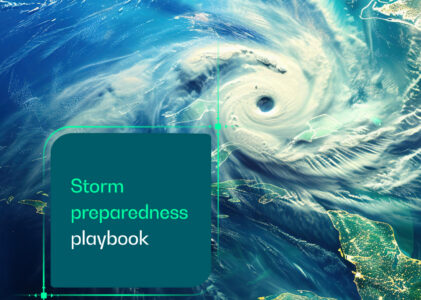 Storm preparedness playbook for utilities: A strategic guide for utilities to prepare, respond, and communicate during severe weather events