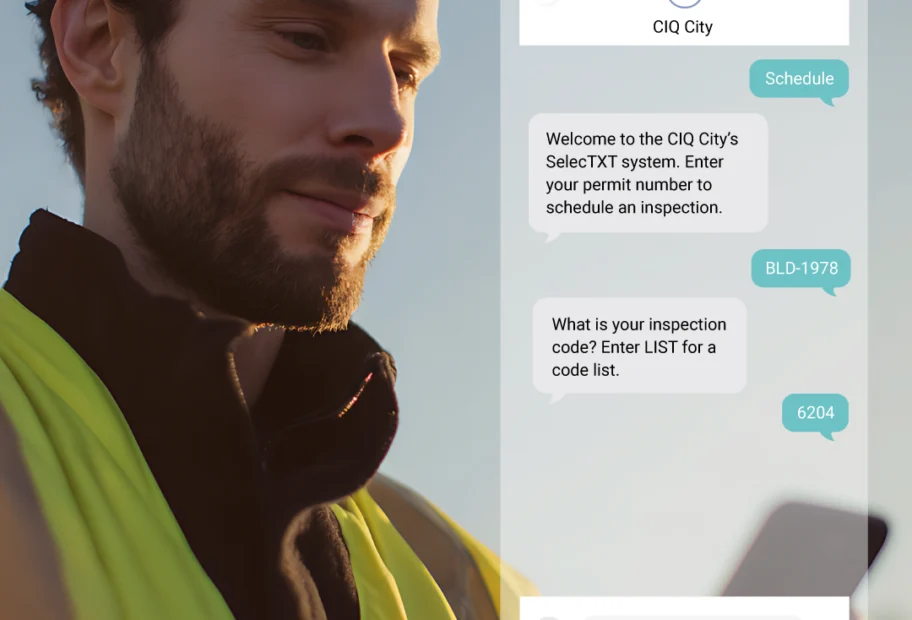 Atlas mobile phone SMS field inspection update image