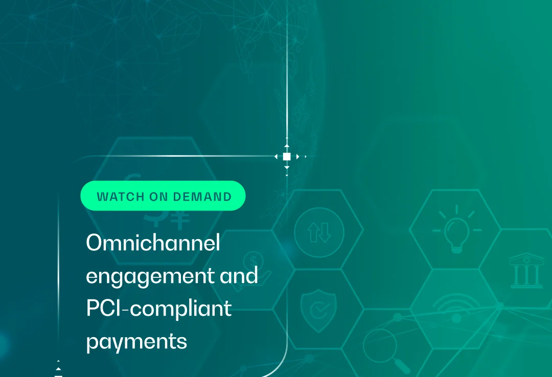 Watch now: Convey's Engagement OS: Omnichannel engagement and PCI-compliant payments