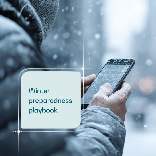 Winter preparedness playbook for utilities: How proactive customer communication can keep communities informed and safe