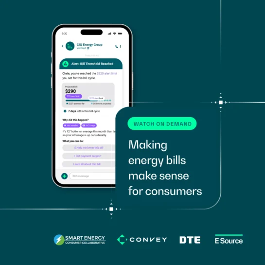 Watch now: Making energy bills make sense: How utilities can improve billing clarity and customer experience